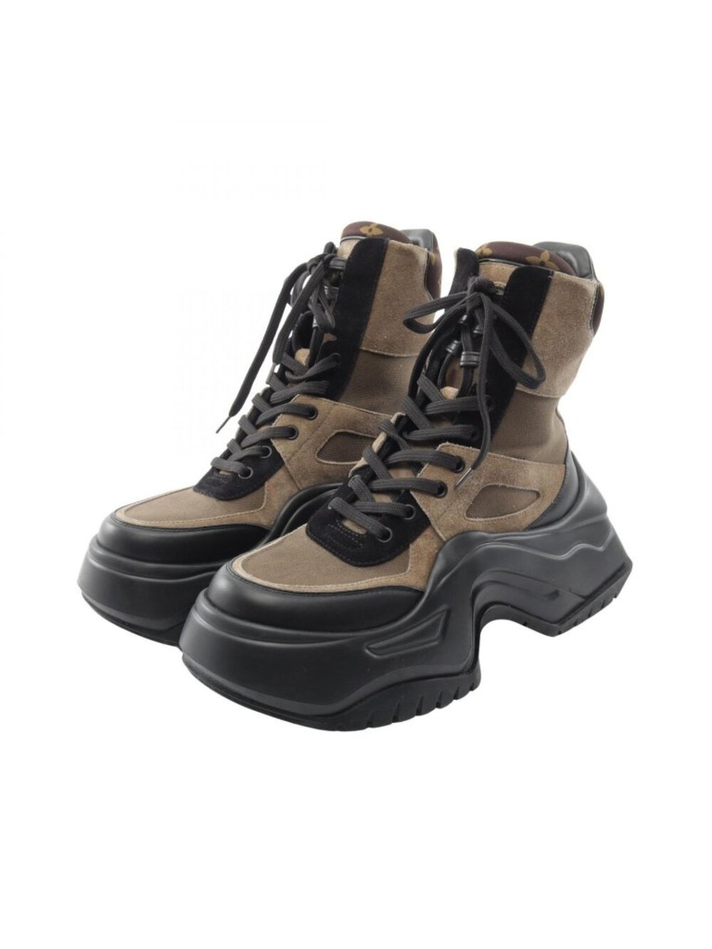 Louis Vuitton Boots LV Archlight Line Suede Leather Short